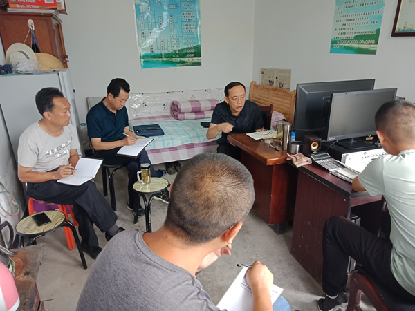 隴運(yùn)集團(tuán)公司黨委書記、董事長李寅祥深入琵琶鎮(zhèn)寧強(qiáng)村檢查指導(dǎo)幫扶工作